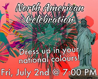 North American Celebration (Canada Day & Independence Day)