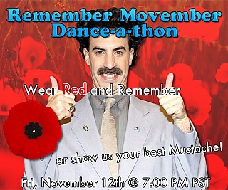 Remember Movember Dance-a-thon