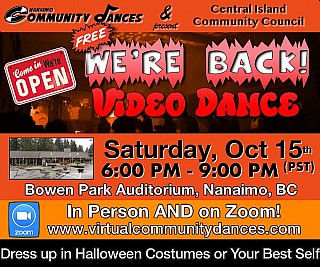 We're Back Dance In PERSON and on ZOOM!