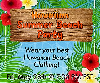 Hawaiian Summer Beach Party