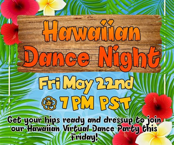 Hawaiian Dance Party Hurrah!